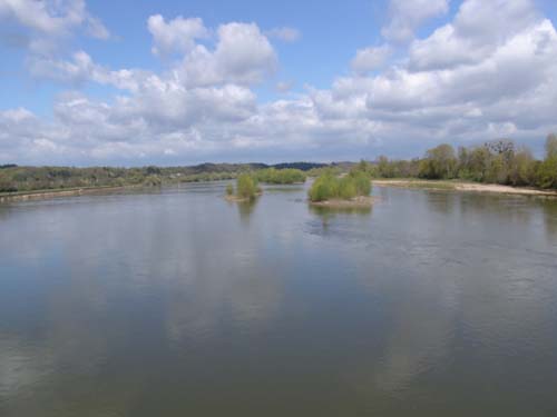 Plage de Berthenay sur la Loire
