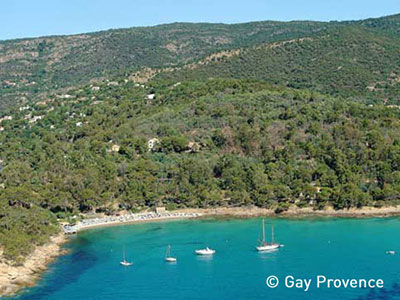 Plage naturiste du Lavandou