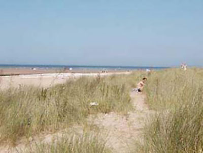 La plage gay de Cabourg