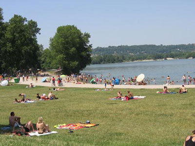 Plage de Miribel