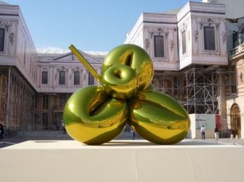 r�trospective de l'oeuvre de Jeff Koons � Versailles