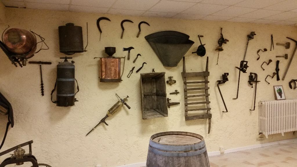 Exposition d'outils anciens
