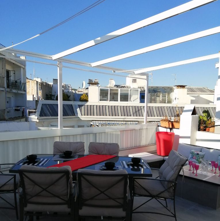 Sitges Studio Roof Top Center end Beach