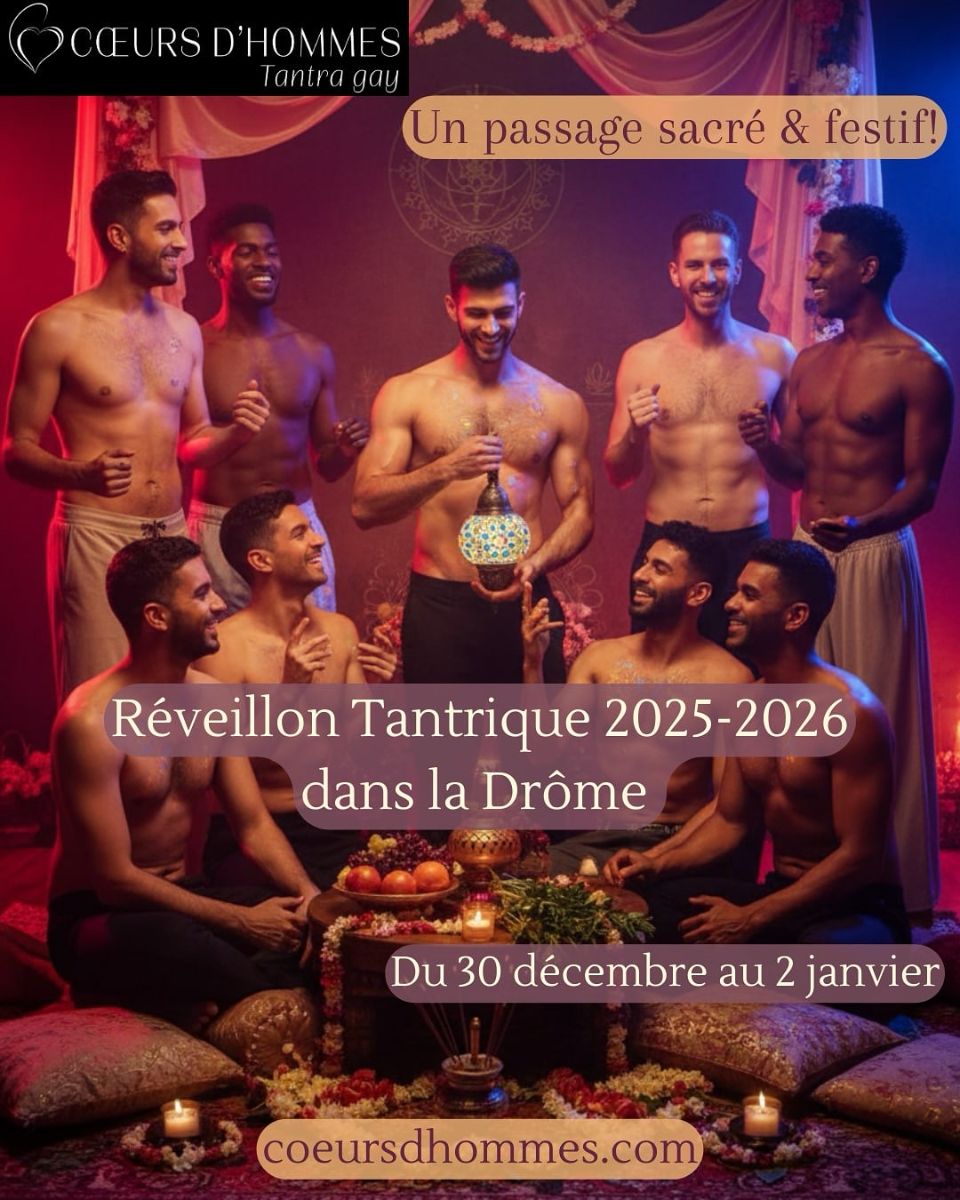Tantric New Year Retreat 2025-2026 From December 30, 2025 to January 2, 2026  in the Drme, South of France
