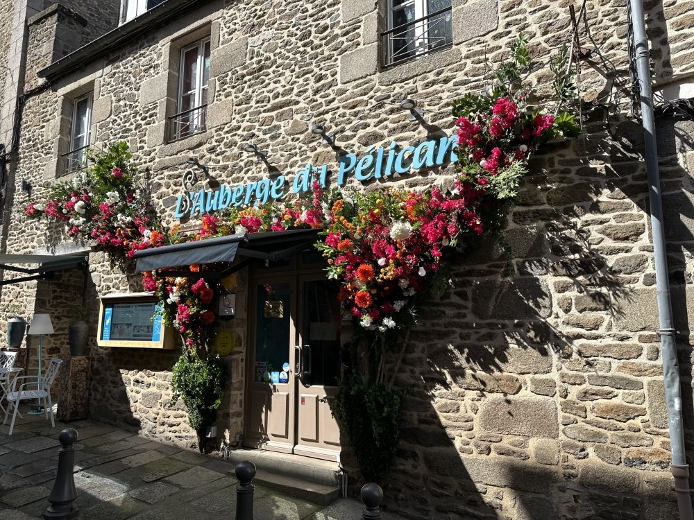 L'Auberge du P�lican, restaurant bistronomique � Dinan
