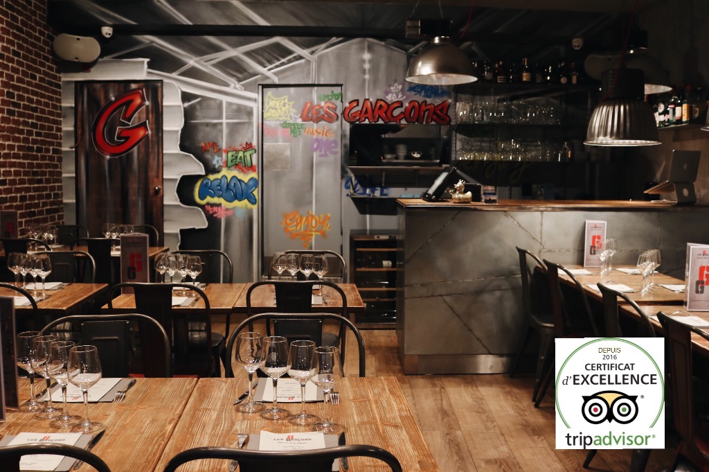 Restaurant LES GARÇONS Nice Guía gay Nice Gay Sejour Niza & Costa