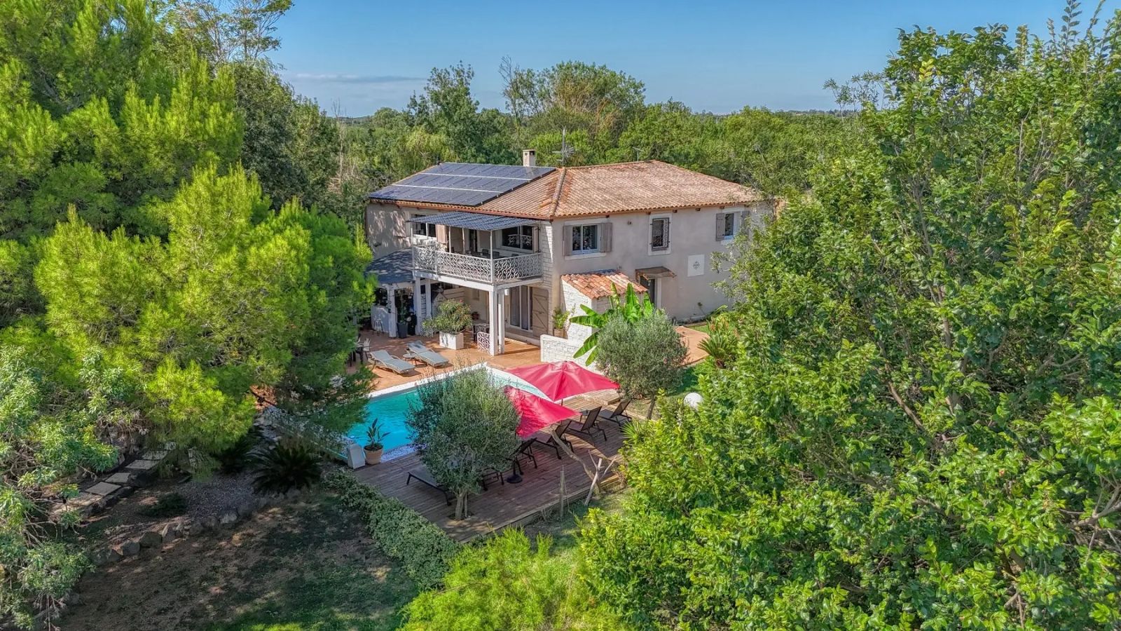 Villa Alyzea, chambres d'h�tes avec piscine chauff�e et jacuzzi - Adults only