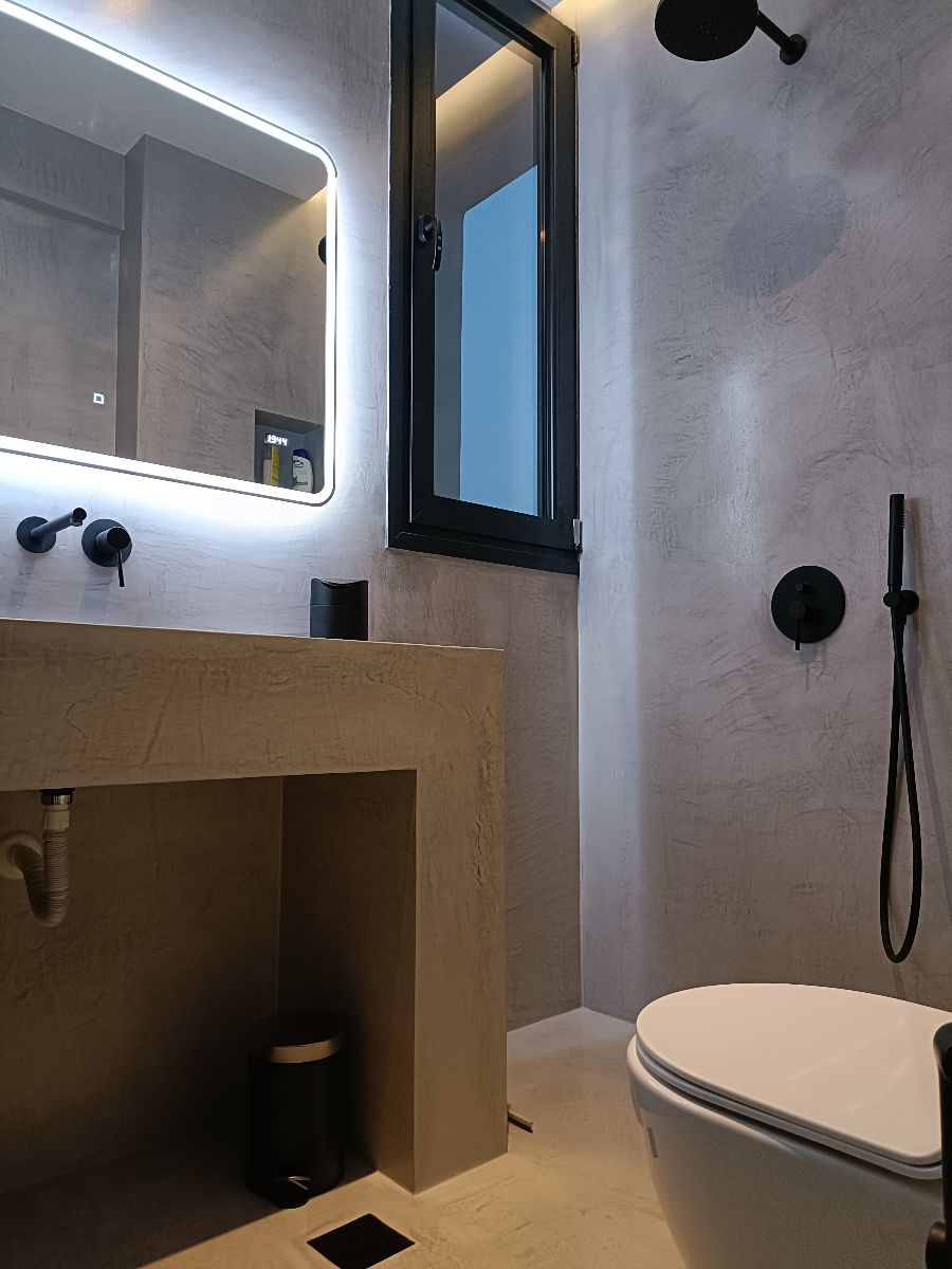 la salle d'eau privée de la chambre ''Verte'' la salle d'eau privée de la chambre ''Verte''