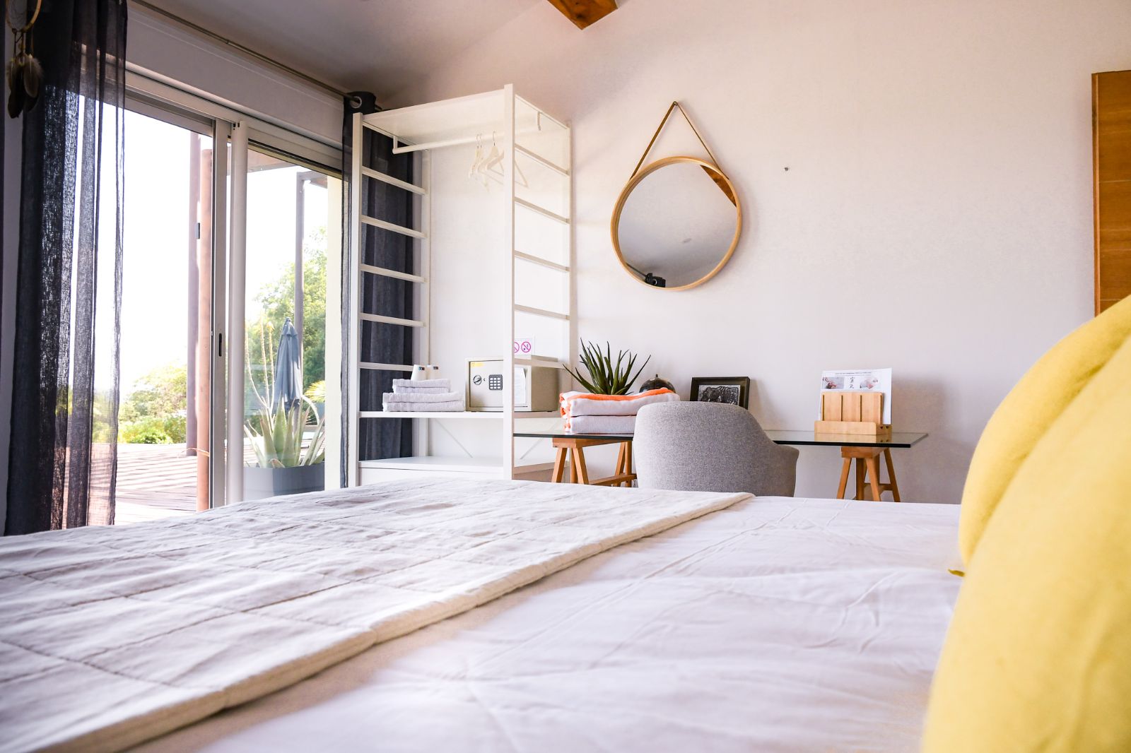 Chambre Safari- Lit King size - Acc�s terrasse panoramique et piscine