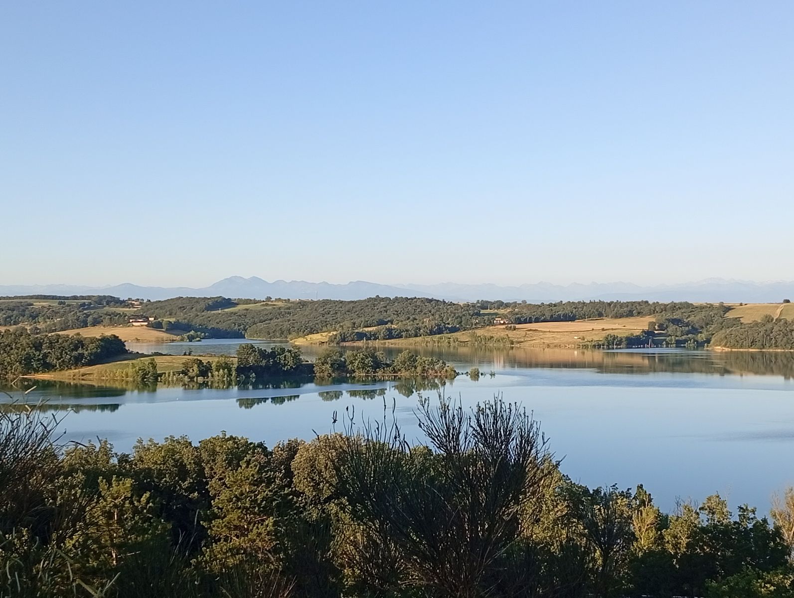 Le lac de la Guanguise