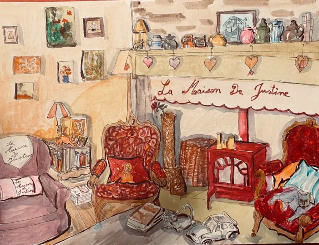 Le salon en peinture