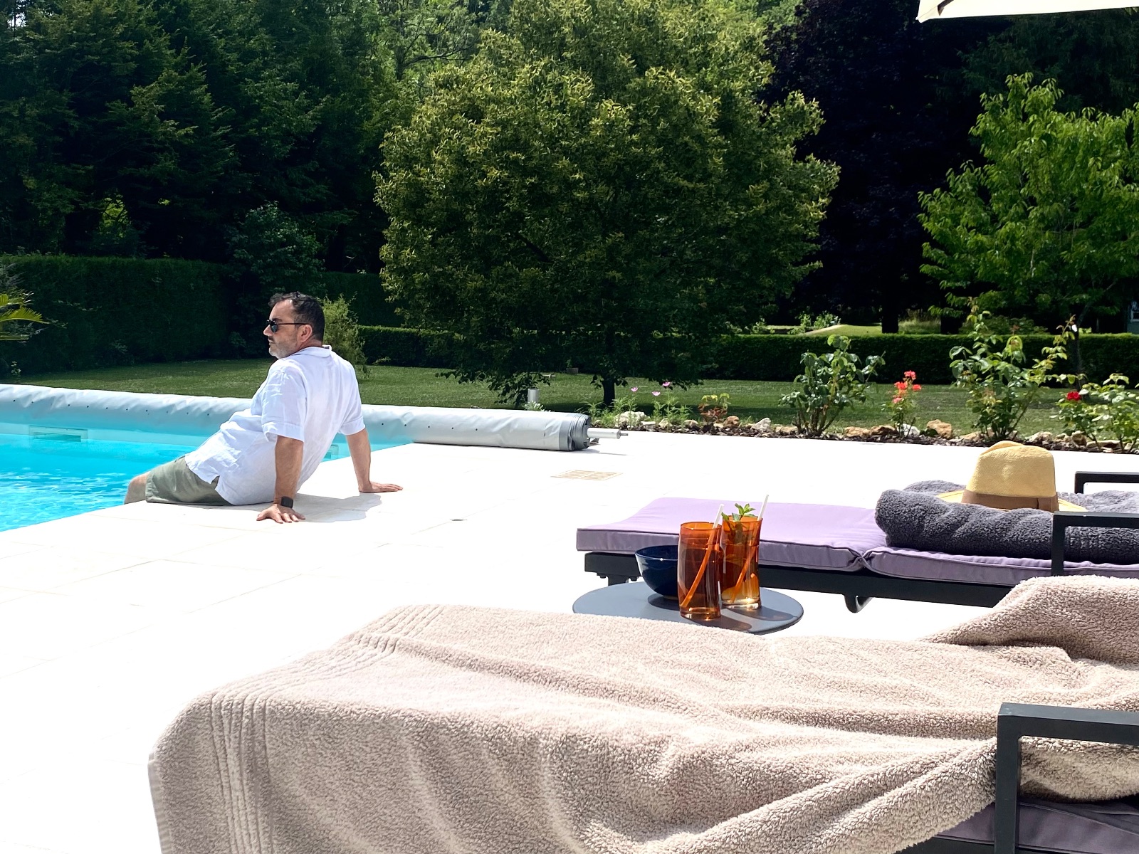 La piscine en été La piscine en été