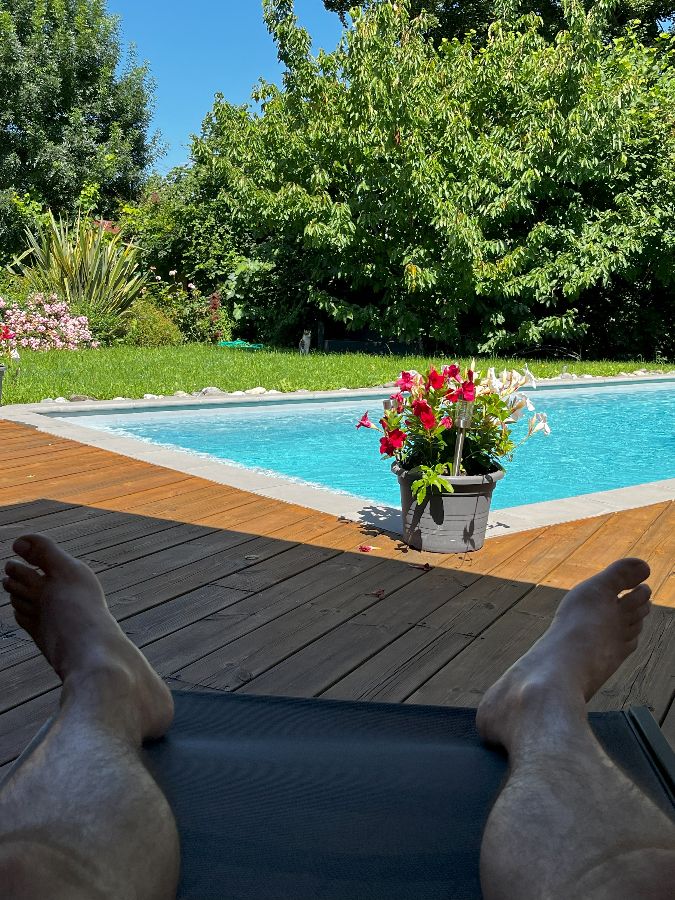 Doigts de pied en ventail