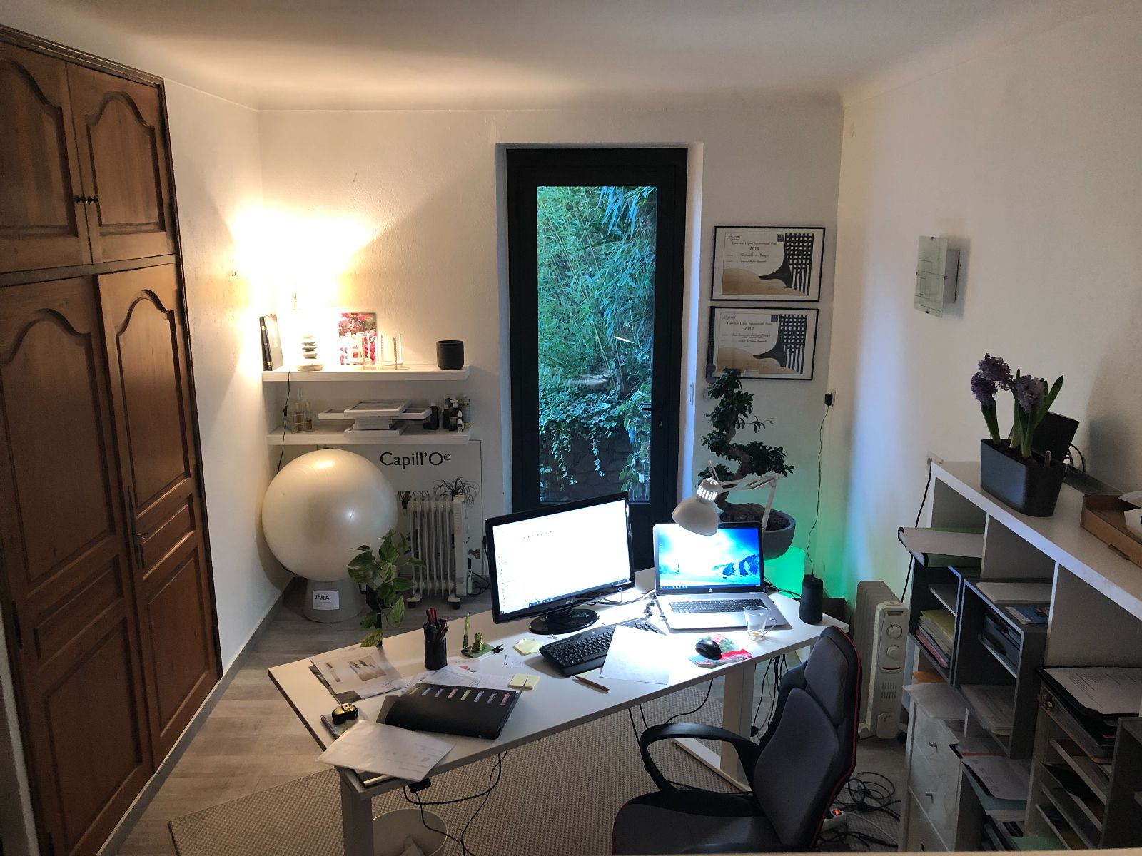 Grande chambre RDC ou bureau