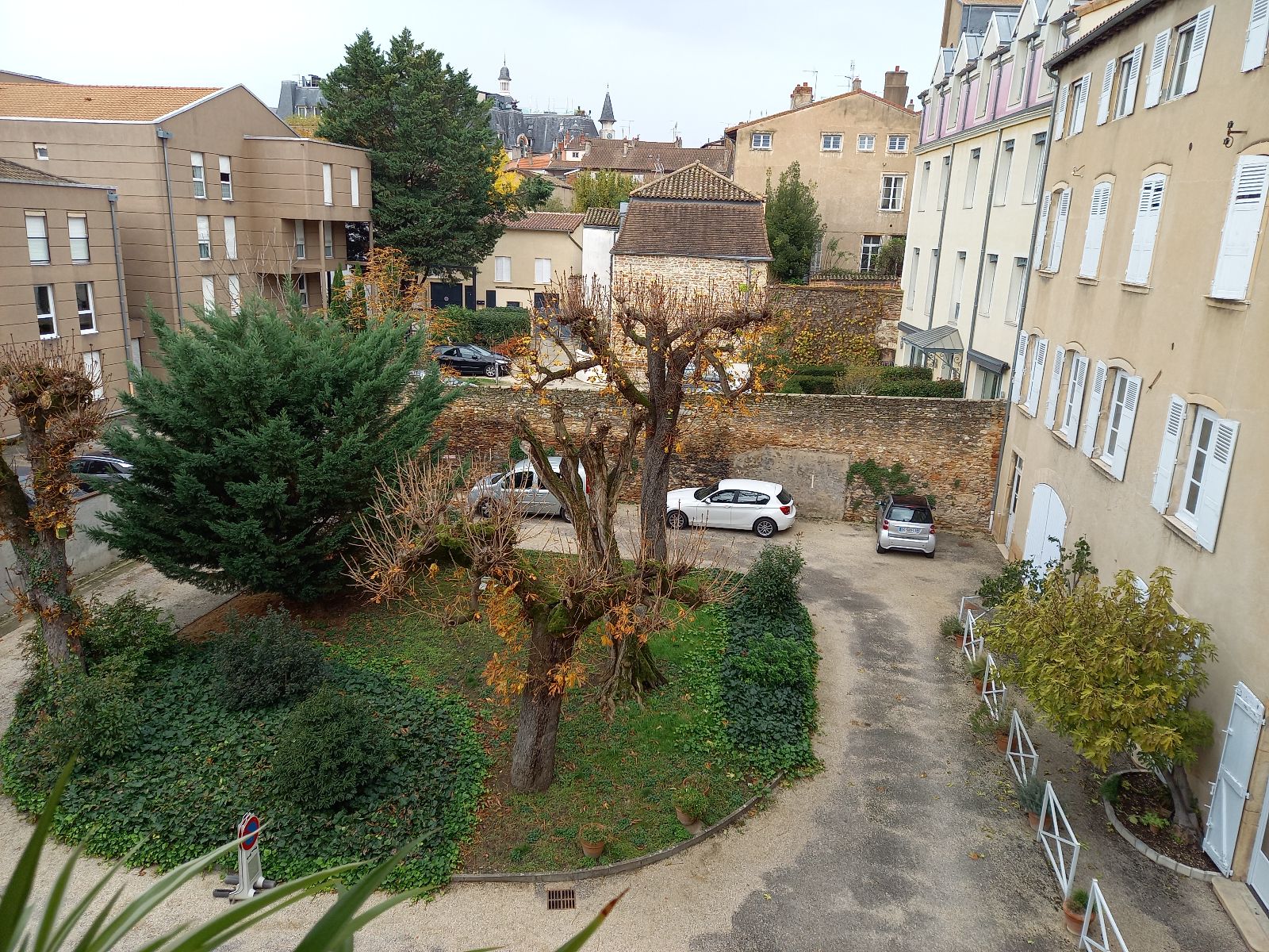 Vue depuis la cuisine