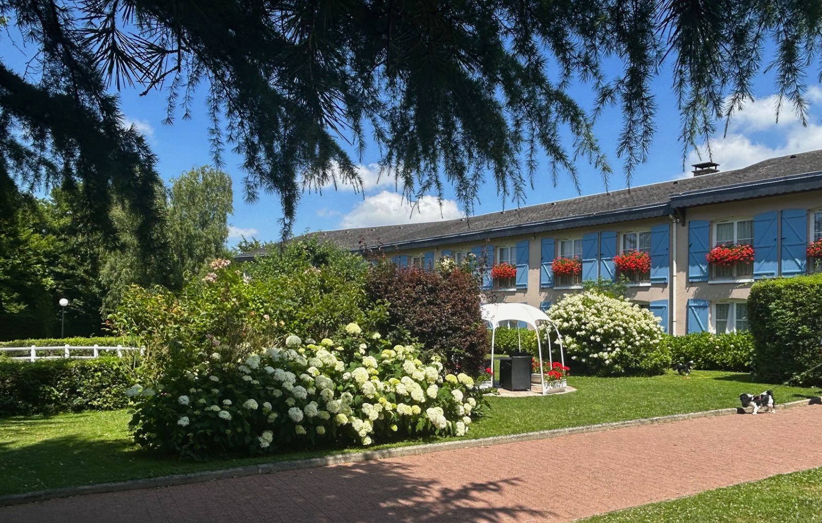 H�tel La Berteli�re - jardin