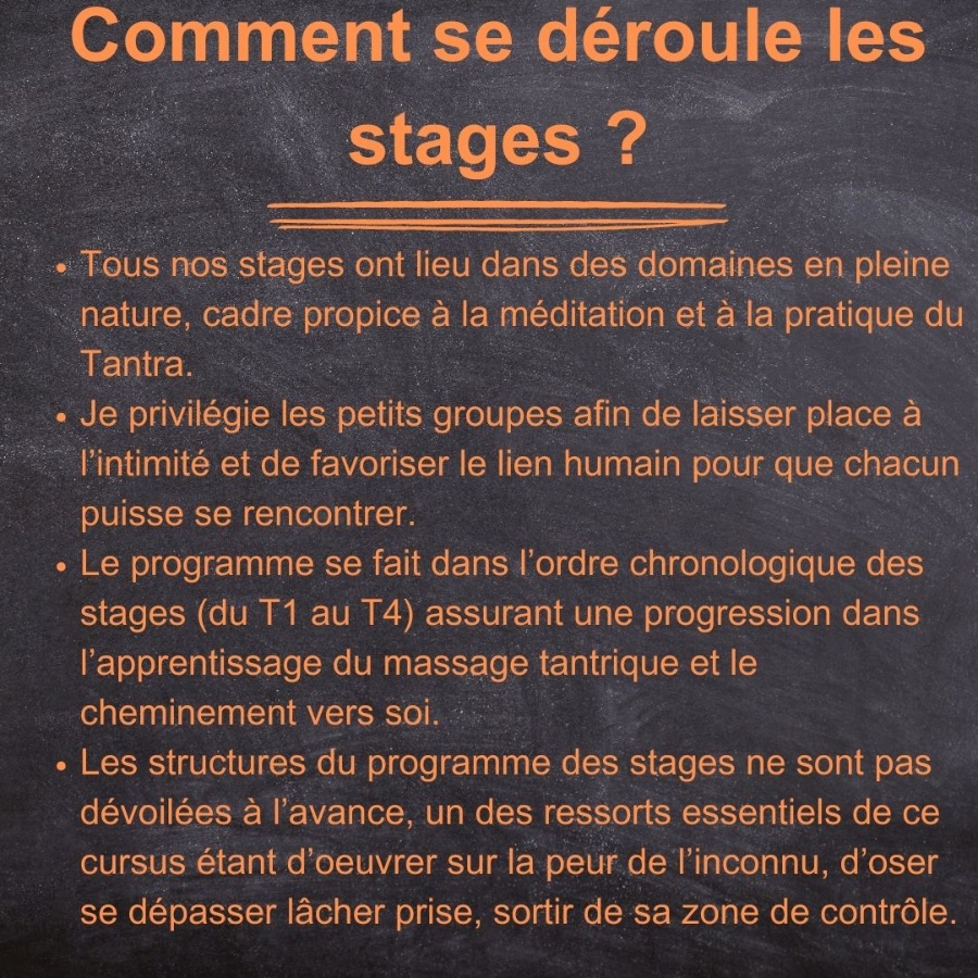 stage Tantra Hommes