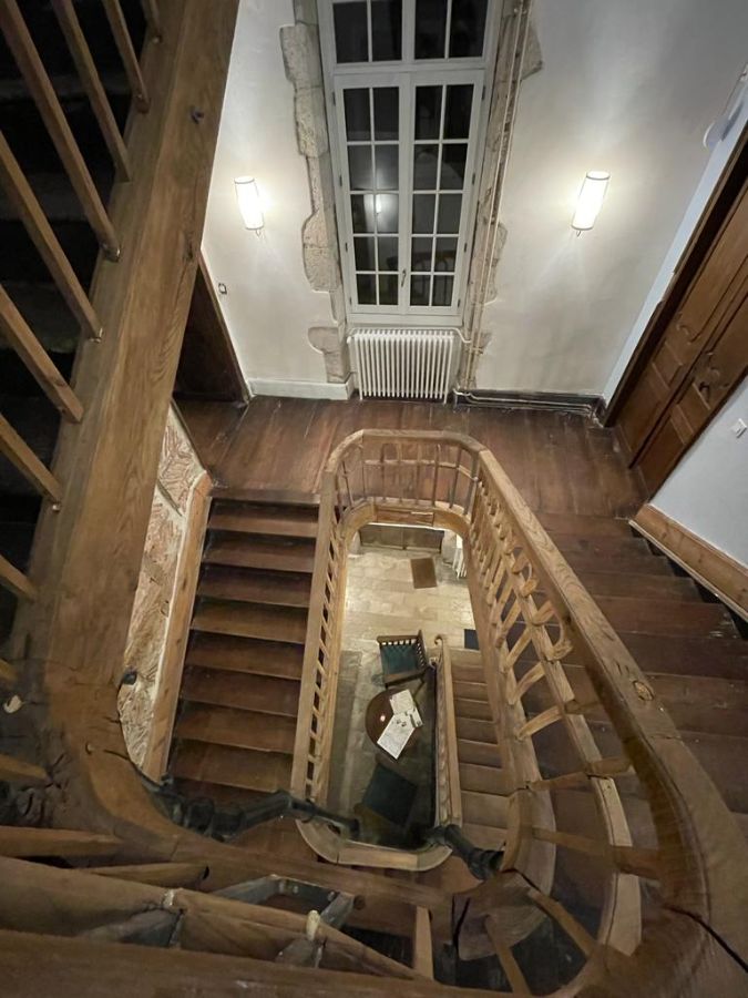 Escalier qui a 250 ans