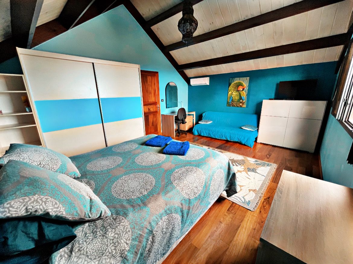 chambre bleu 