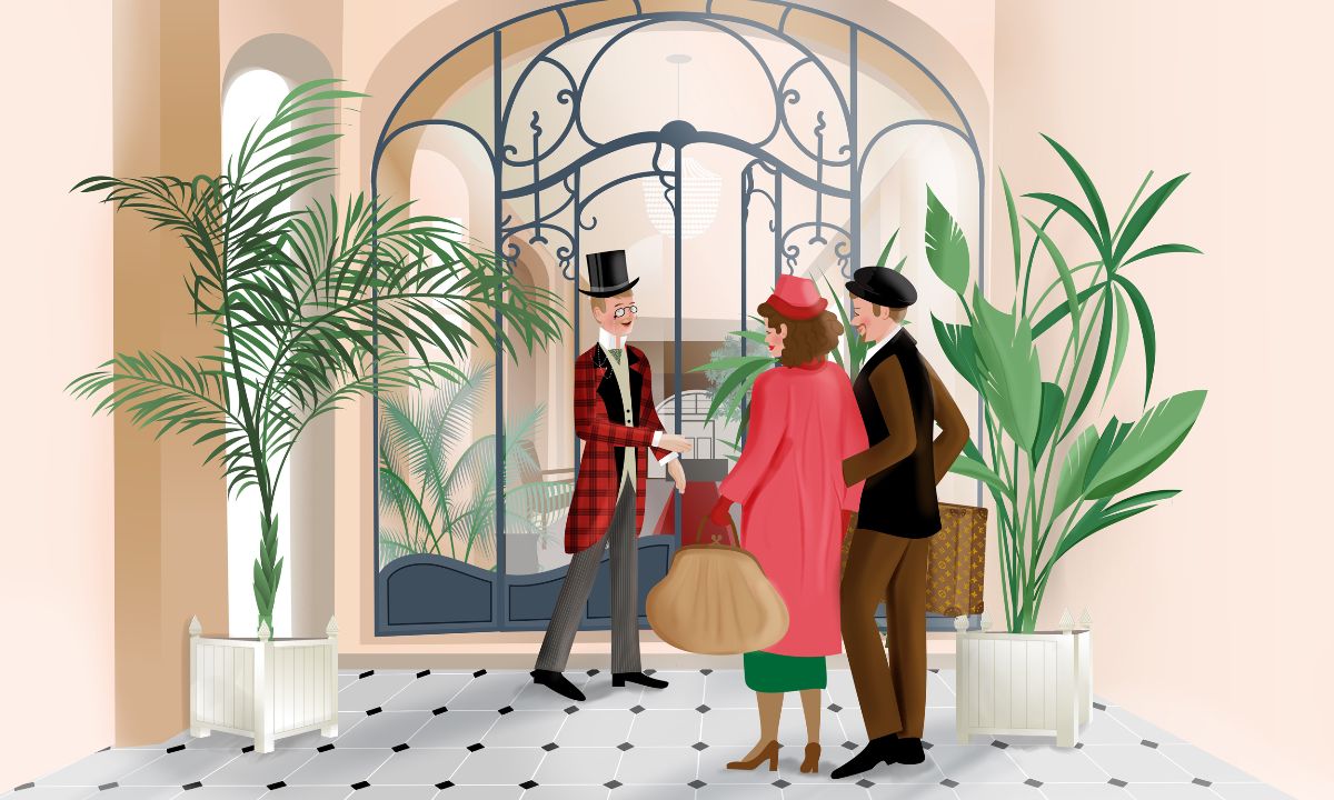 Illustration Hall entre Palace