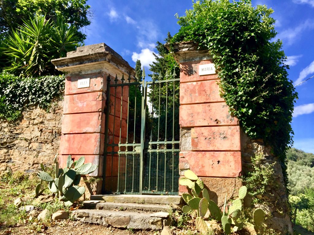 Old entrance to the Villa