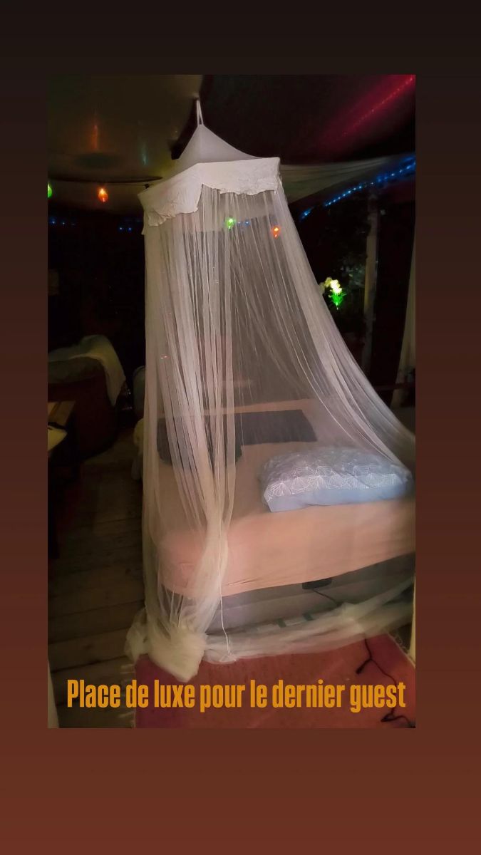 La nuit sous les �toiles en terrasse 