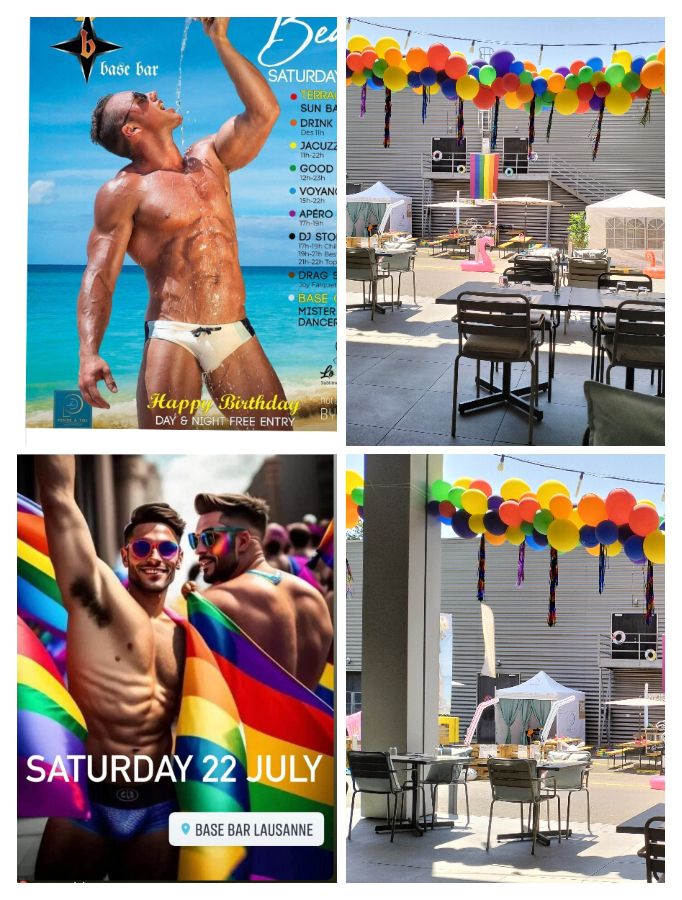 Massage Babylon gay Beach party 