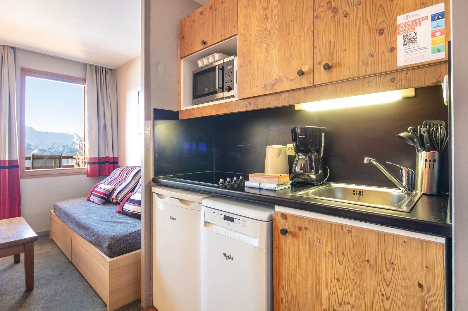 Cuisine d'un hbergement standard