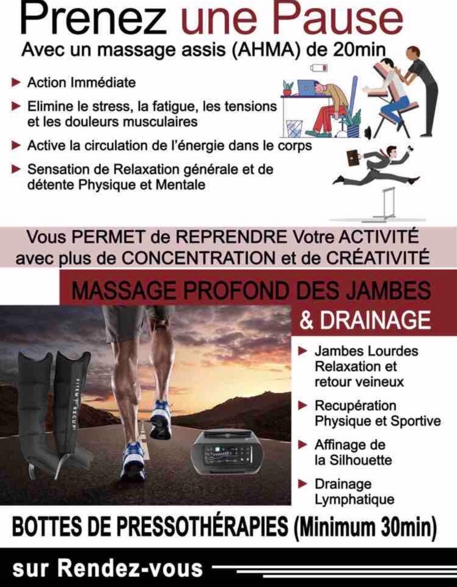 La pressotherapie ou cryothrapie ou massage thrapeutique renseignez vous 