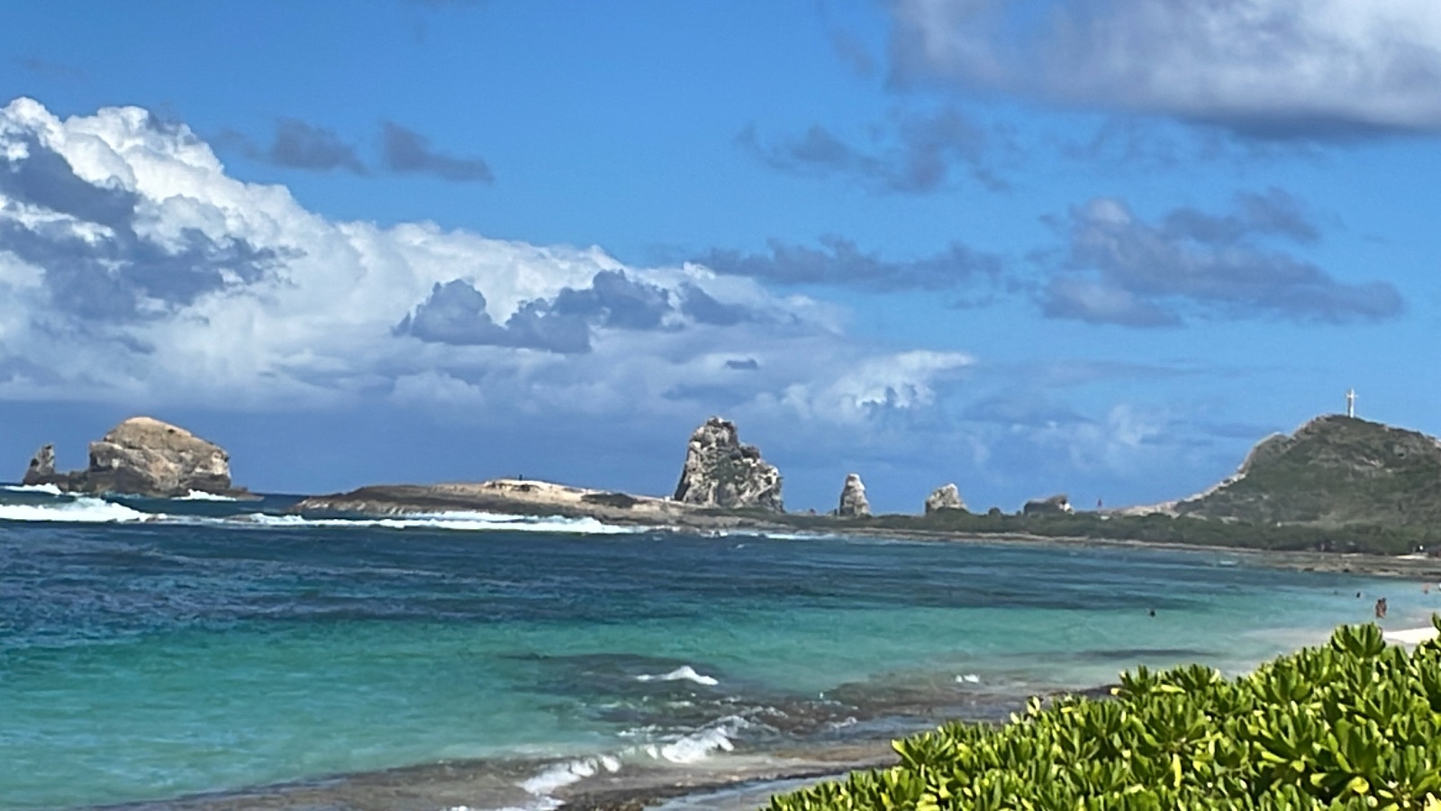 Le site de la Pointe des Ch�teaux. (11 km). 
