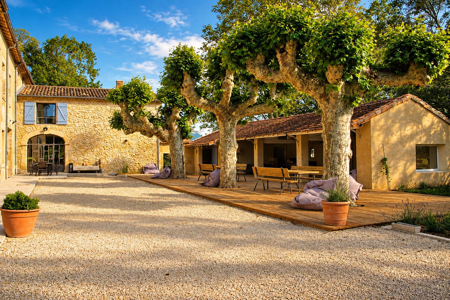 Le Domaine de la Potière dans la Drôme Le Domaine de la Potière dans la Drôme