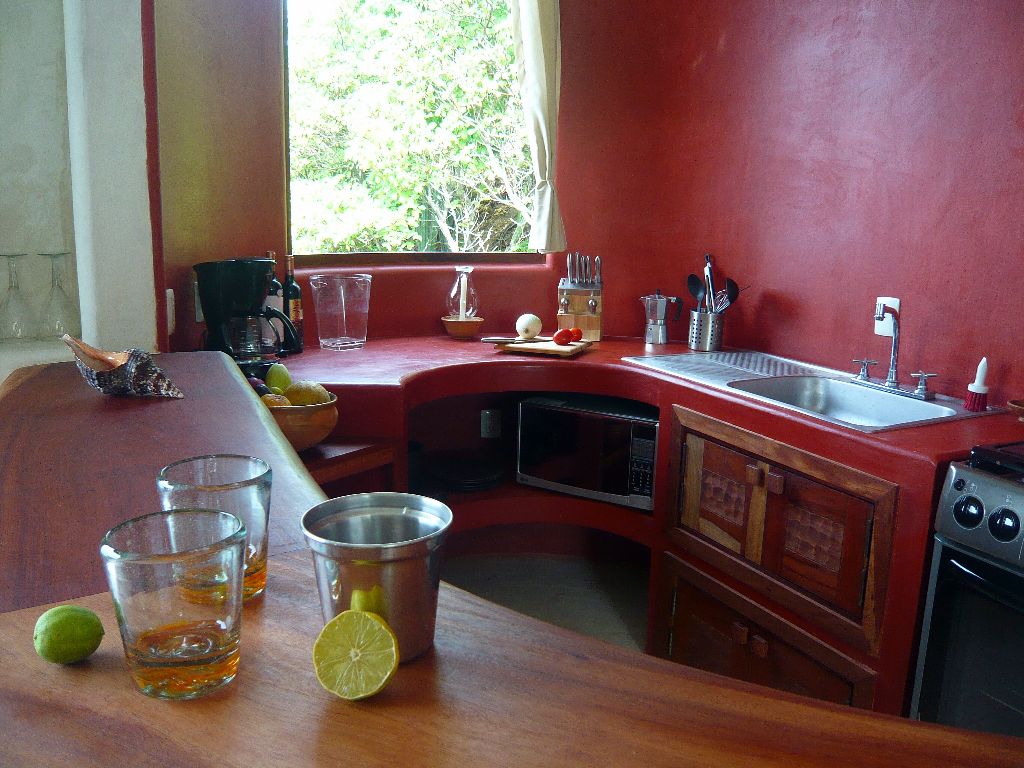 Villa Roja : private kitchen
