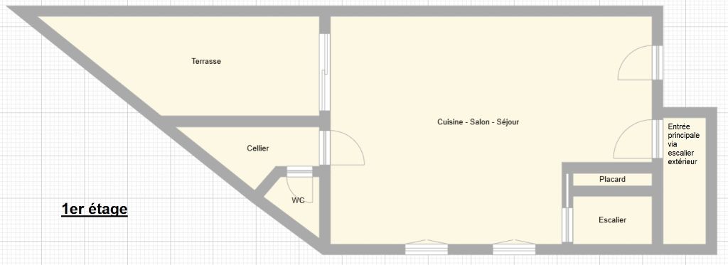 Plan du 1er étage Plan du 1er étage