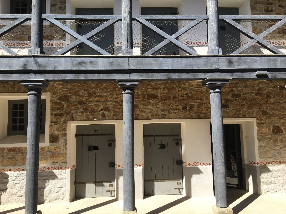 L'ancienne prison de Guingamp, du 19me sicle, de type pennsylvanien