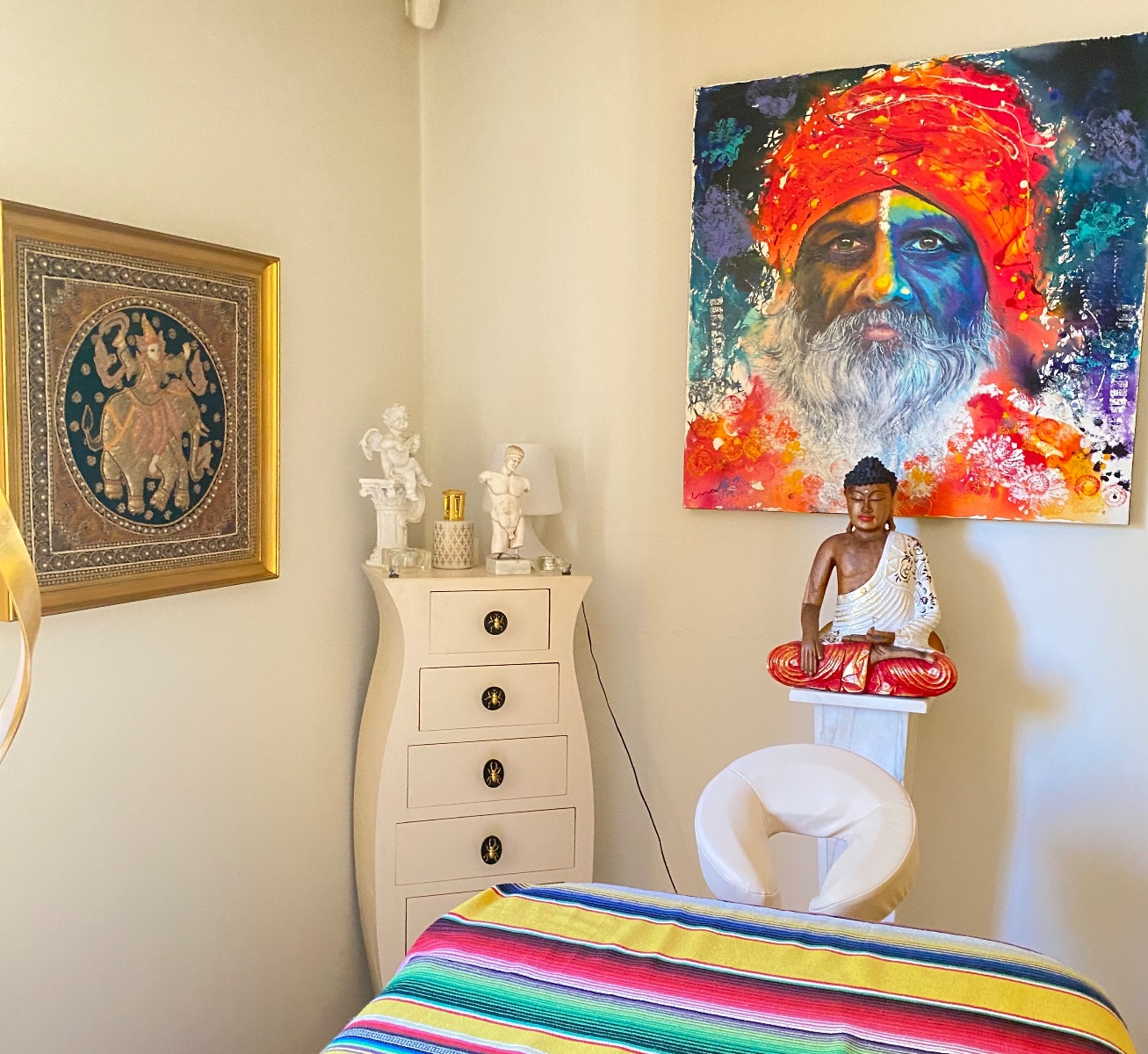 Table de massage Cachemirien Table de massage Cachemirien