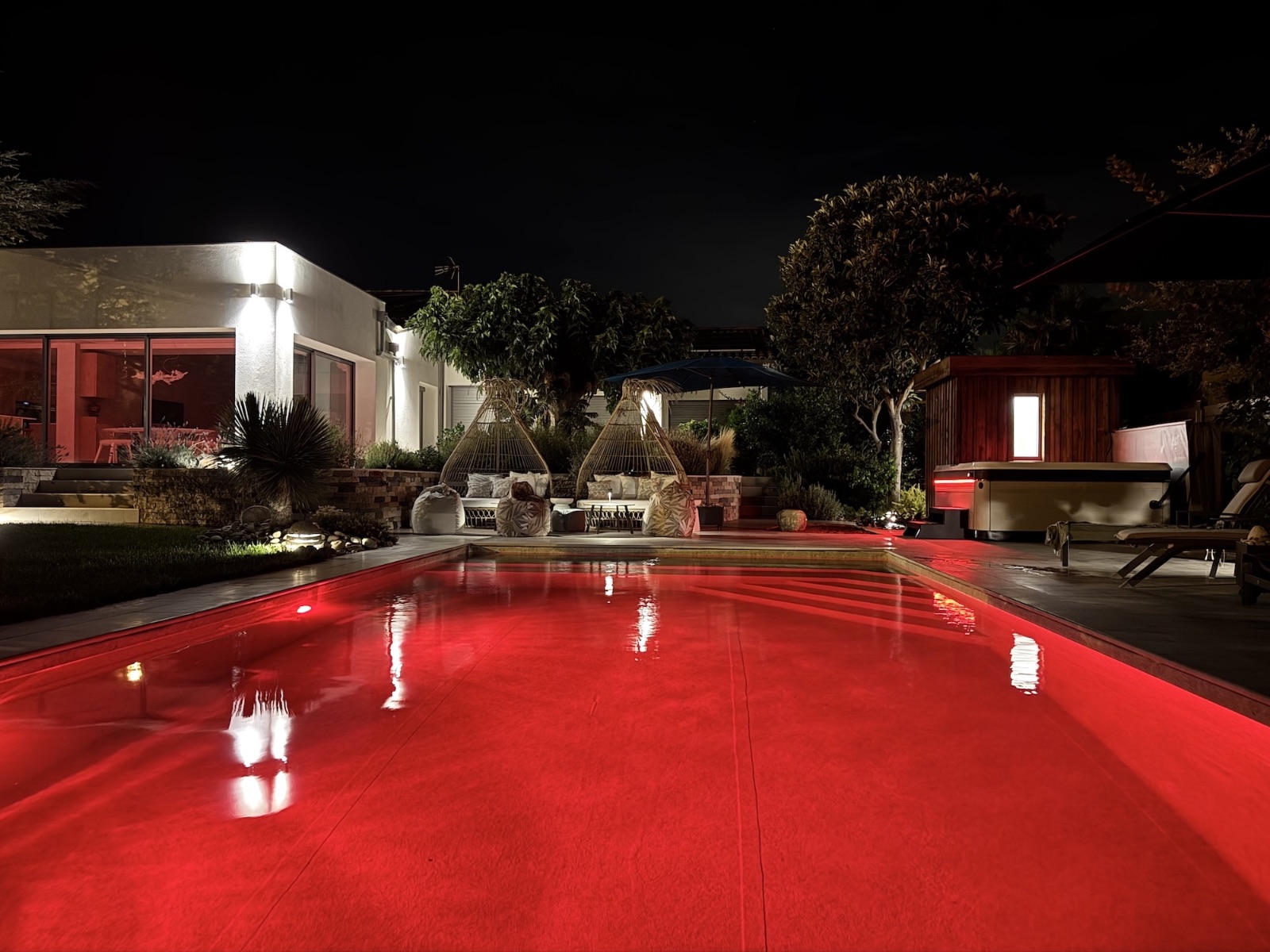 Villa Balāo - Ambiance nocturne Villa Balāo - Ambiance nocturne