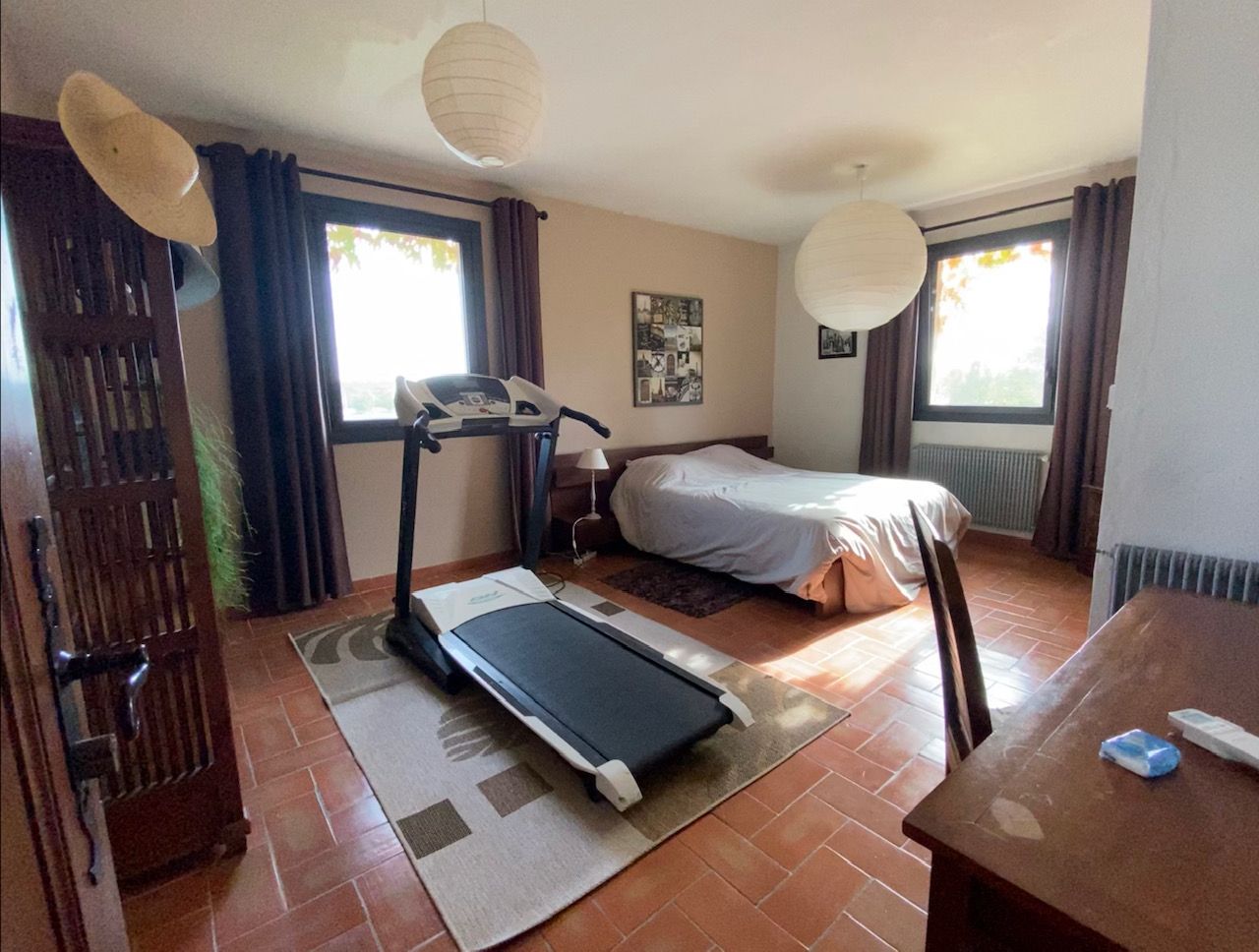 1 grande chambre  l'tage