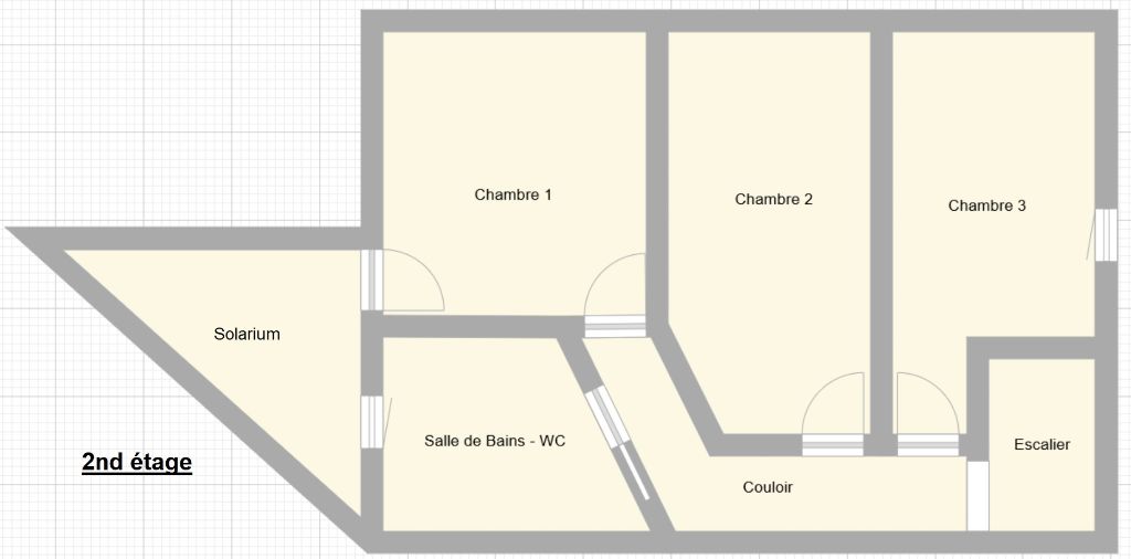 Plan du 2nd étage Plan du 2nd étage