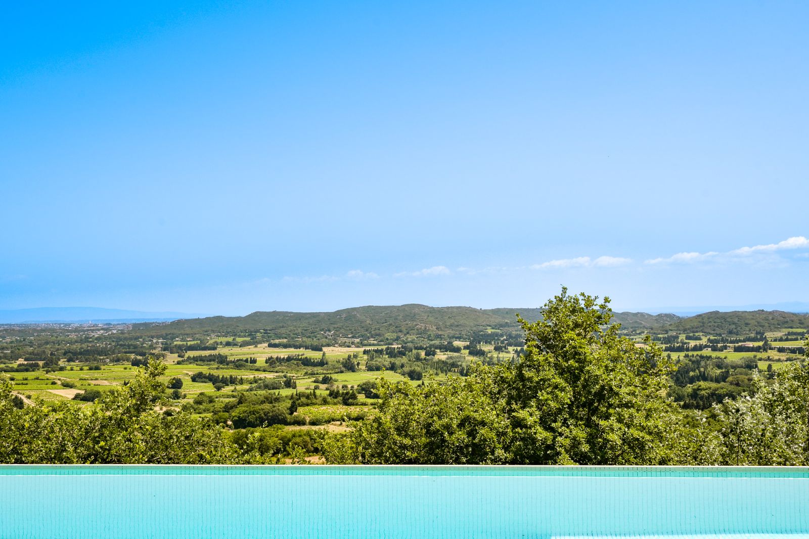 Vue panoramique - Piscine � d�bordement
