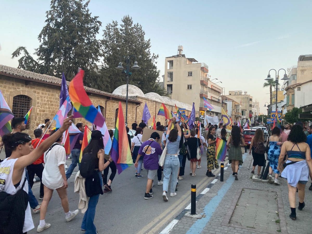 Cyprus Gay Pride 17 mai 2024 Nicosie (ct Turc)