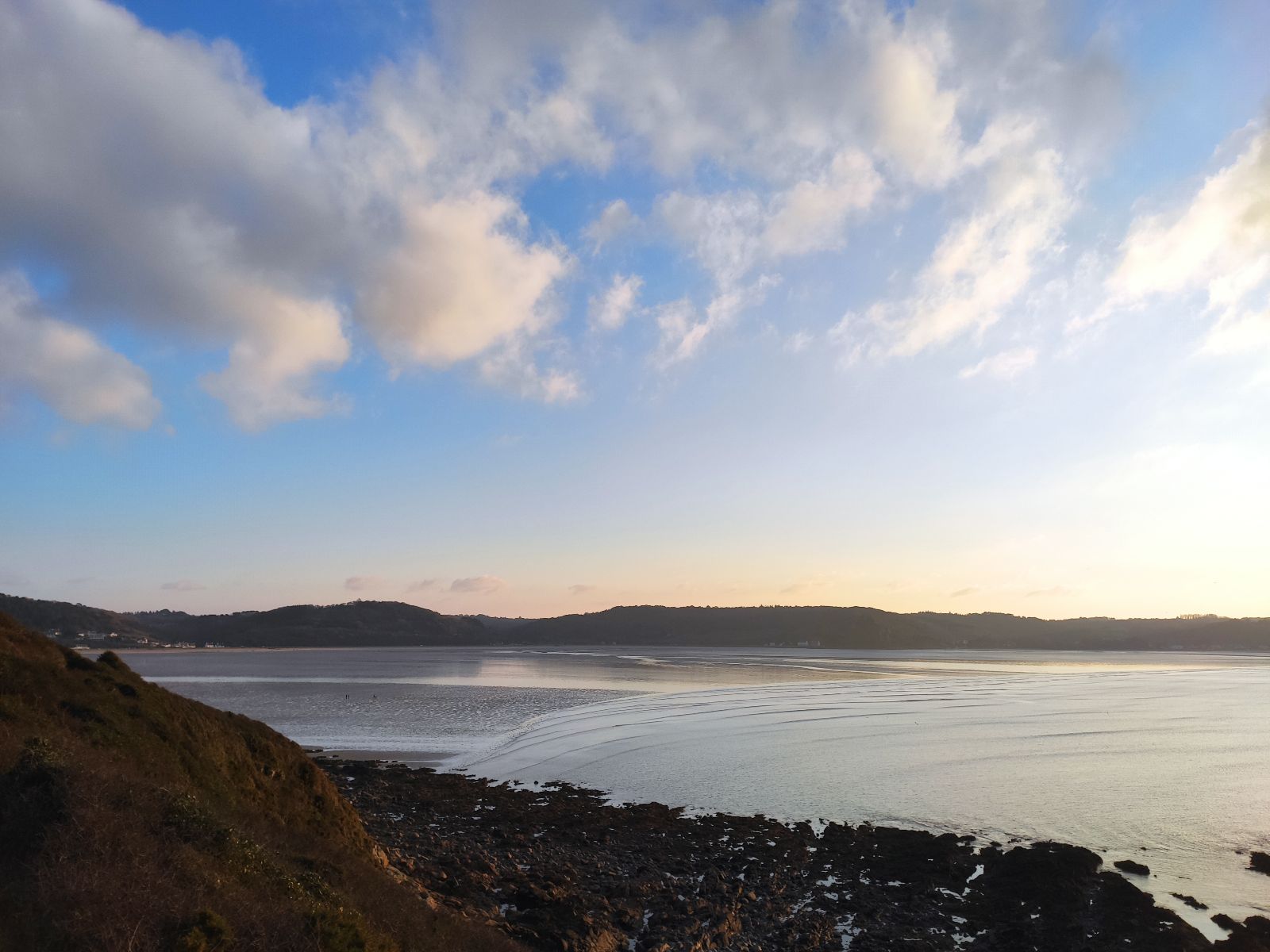 La baie de St Michel en Grève La baie de St Michel en Grève