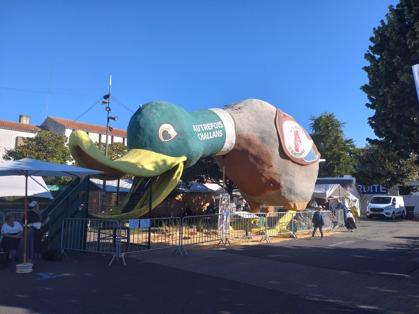 Lon, le canard des foires ''autrefois Challans'' 