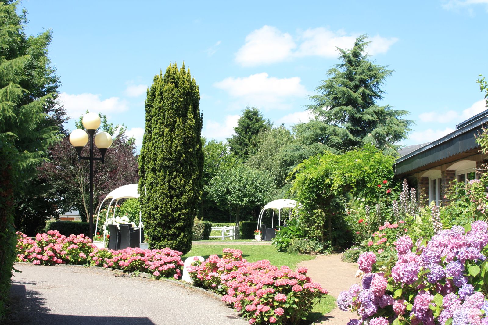 H�tel La Berteli�re - jardins