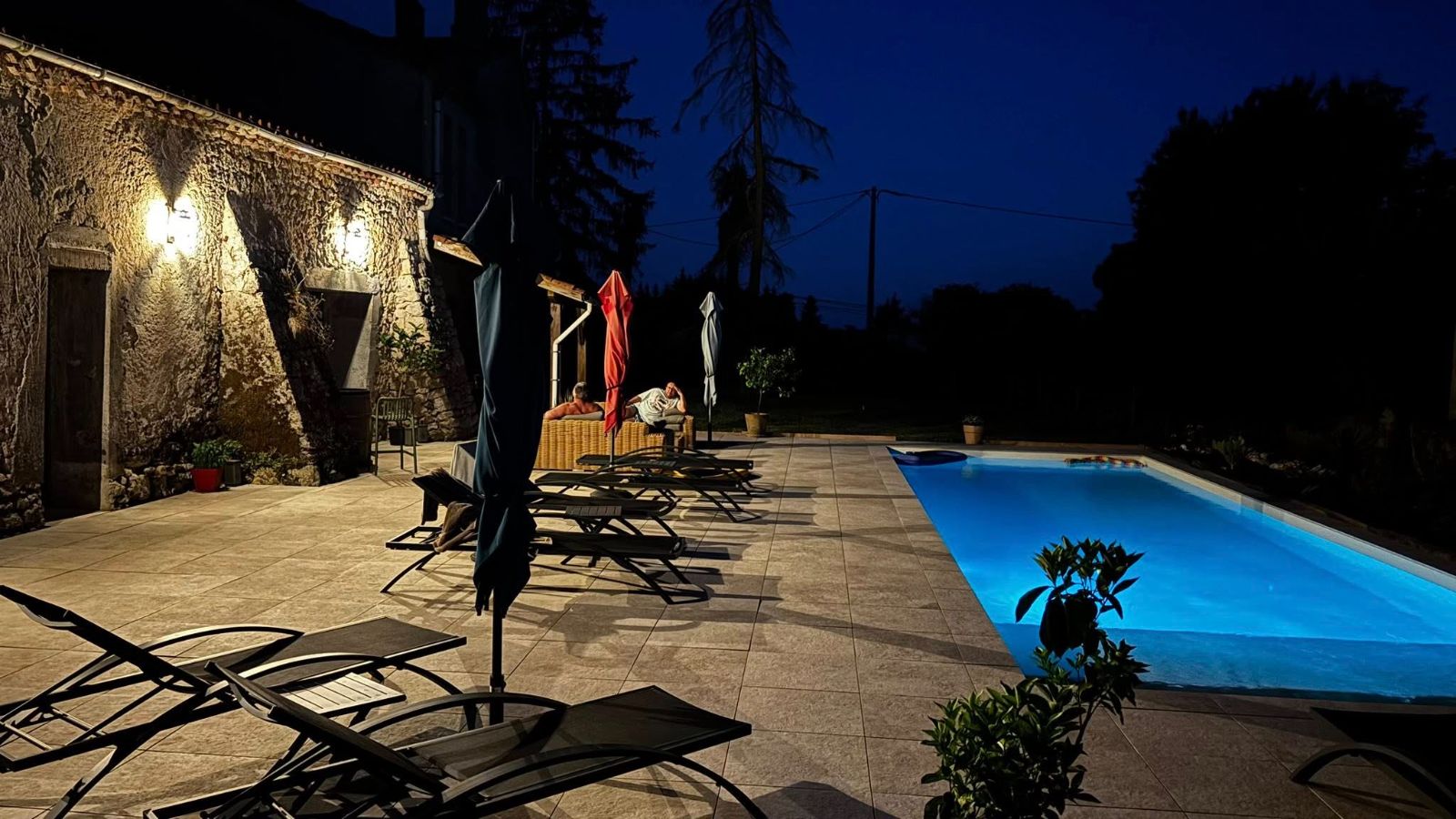 Piscine de nuit Piscine de nuit