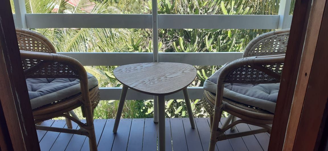 Balcon de la chambre vue mer