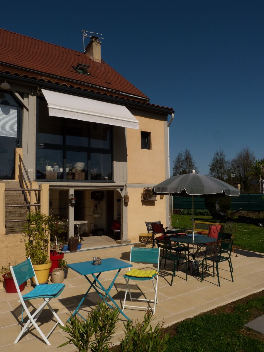 Terrasse maison ct jardin