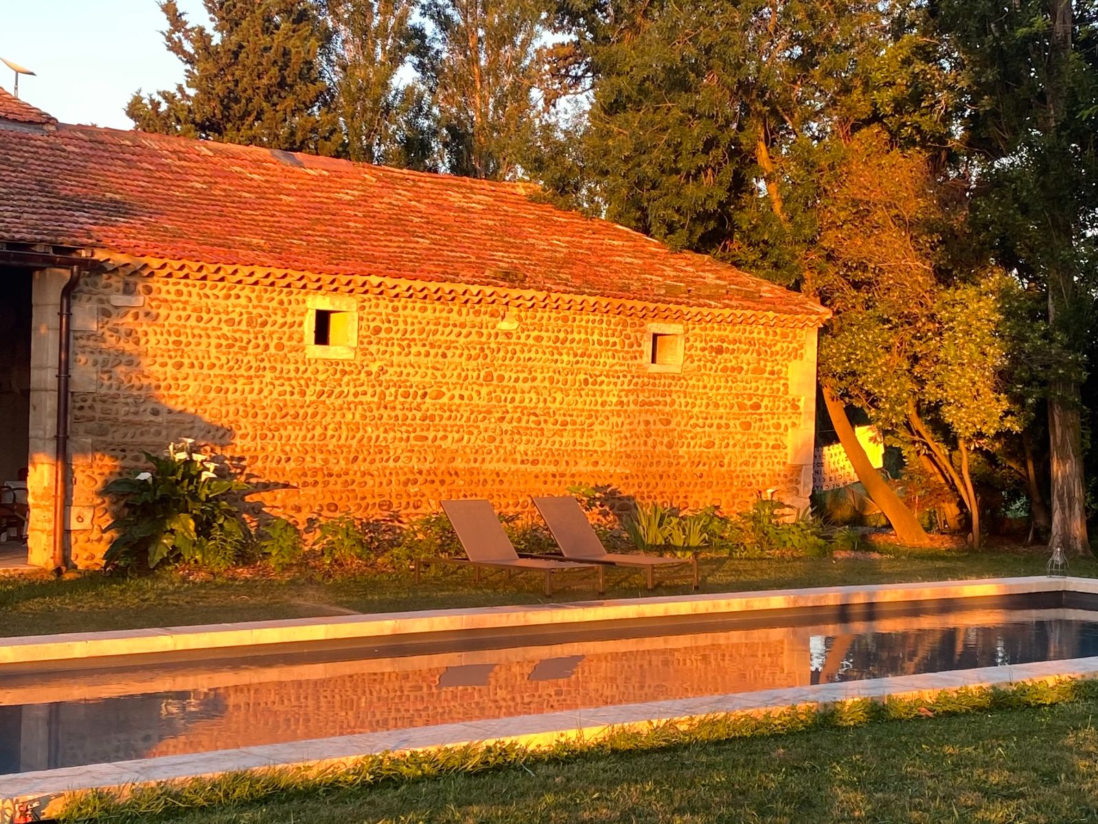 Lumières au couché du soleil Lumières au couché du soleil