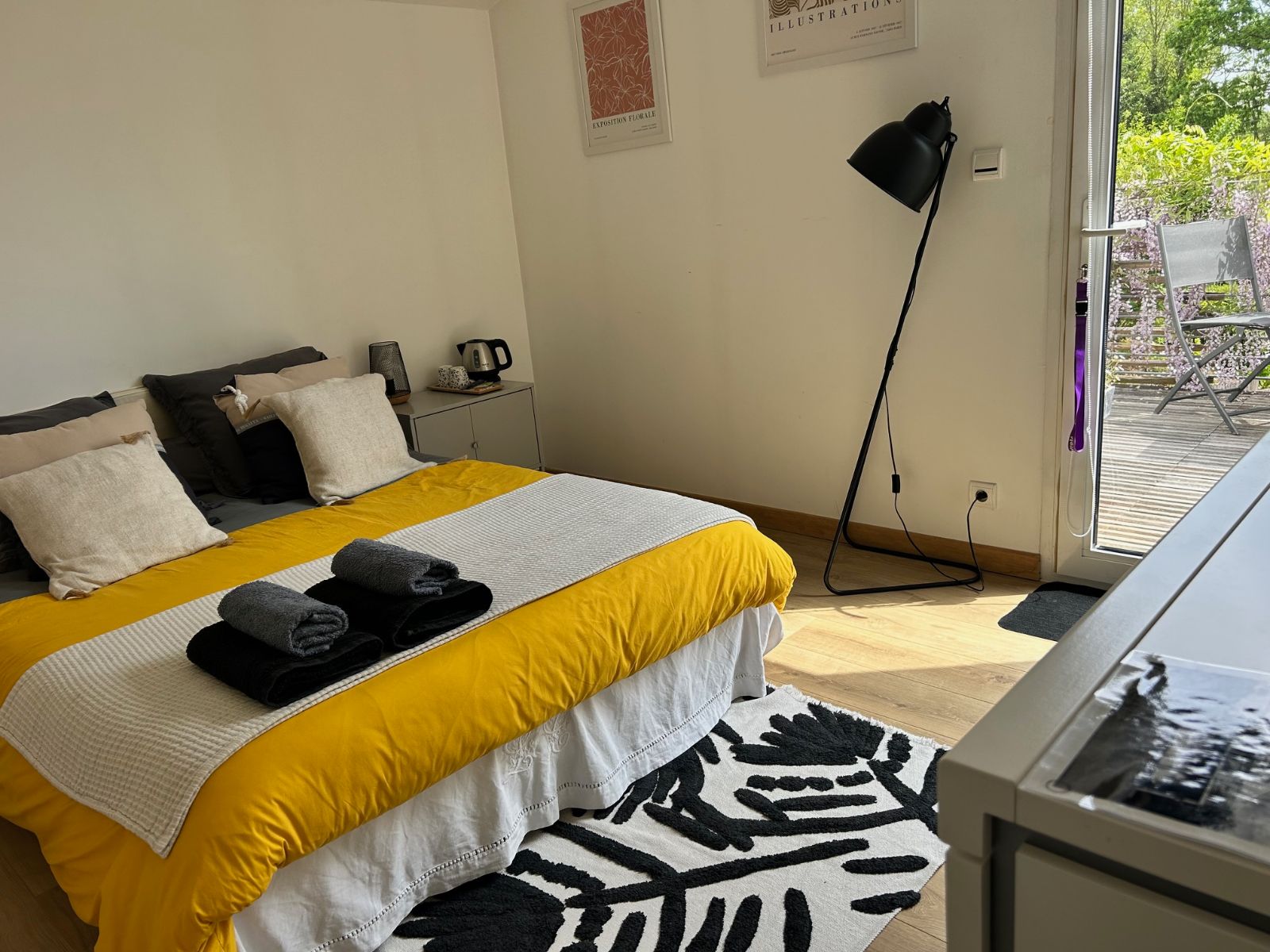 Votre chambre avec acc�s sur la terrasse