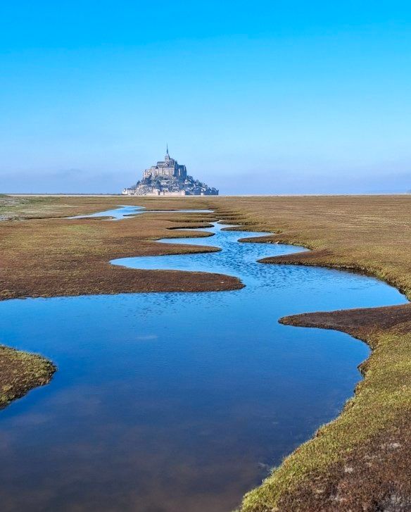 Les méandres du Mont Saint Michel Les méandres du Mont Saint Michel