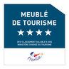 Classé ''Meublé de Tourisme'' 4 étoiles